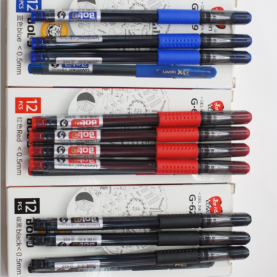 Three-Color Syringe Gel Pen