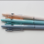 Three Colors 0.5mm Bullet Press Gel Pen