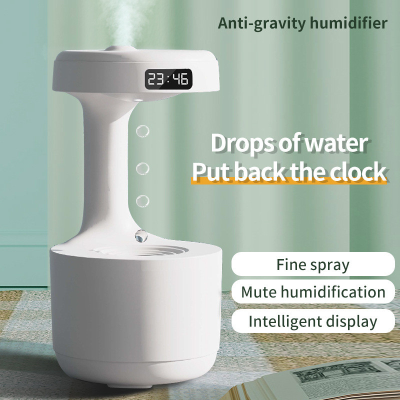 Anti-Gravity Humidifier Water Drop Backflow Aroma Diffuser Large Capacity Office Bedroom Household Heavy Fog Sprayer