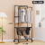 Clothes Rack Floor Bedroom Storage Cloth Rack Household Indoor Clothes Hanger Removable Simple Coat Rack