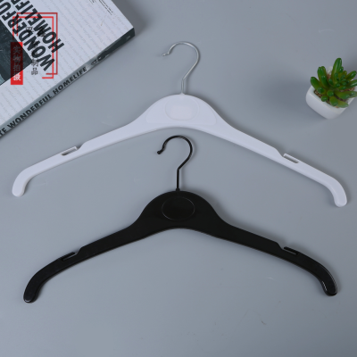 Black and White Two Colors Optional Clothing Plastic Hanger Children's Clothing Display Hanger Baby Hanger Children's Clothing Store Display