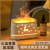 Simulation Flame Humidifier Aroma Diffuser Mute Heavy Fog Household Desk Dormitory Bedroom Living Room Fragrance Ambience Light