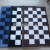 Chessboard Plaid Thickened Striped Suede Super Soft Absorbent Non-Slip TPR Bottom Foot Mat Bathroom Door Mat Entrance Entrance Carpet