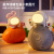 Children's Piggy Bank Space Rabbit Manual Access Ambience Light Decoration Key Unlocking Gift Box Gift Light