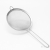 Hand-Held Flour Sieve Bird's Nest Soy Milk Filter Stainless Steel Boutique Slotted Ladle Wide Edge Twill Oil Grid
