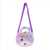 Unicorn Plush Bag Shoulder Bag Messenger Bag Cartoon Backpack New Children's Bags Girl Bag Mobile Phone Bag