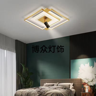 LED LED Light 2022 New Style with Spotlight Living Room Dining Room Bedroom Room Light Variable Light with Three Colors Wholesale  