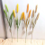 Simulation of dry rice ear bouquet pastoral 7-fork wheat rice ear shopping mall home decoration fake rice ear wheat ear