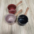 Coffee Cup with Lid Wood Grain Handle Single Mouth New Color Sprinkling Point Small Milk Boiling Pot Complementary Food