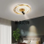 LED LED Light 2022 New Style with Spotlight Living Room Dining Room Bedroom Room Light Variable Light with Three Colors Wholesale  