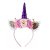 Unicorn Headband Halloween Children's Headband Birthday and Holiday Party Baby Hair Accessories Headdress Unicorn Party