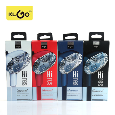 Klgo KS-10 Incense Inserted Earphone Bass High Quality Small Earphone