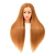 Mixed Hair Mannequin Head Hairdressing Students Teaching Head Model Mannequin Head Model Head Blowing Hot Wig Female Doll Hairstyle