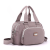  Women's All-Match Casual Handbags Shoulder Bag Crossbody Nylon Cloth Bag Multi-Pocket Solid Color Portable Women's Bag