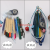 Yiyoumei Ship Type Plaid Voile Pencil Case Creative Color Grid Office Student Stationery Storage Pencil Case Pencil Case