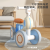 Children's Scooter Swing Car 1-3 Years Old Baby Music Light Four-Wheel Anti-Rollover Walker Kid Luge