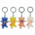 Cartoon Cute PVC Silicone Flexible Rubber Key Chain spiral string