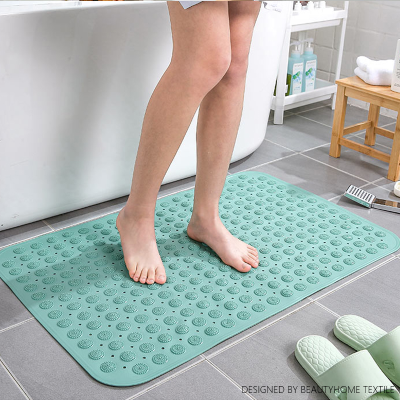 Bathroom Non-Slip Mat PVC Non-Slip Floor Mat Hotel Bathroom Bathtub Floor Mat Massage Mat Bath Shower Mat Carpet