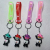 Cartoon Cute PVC Silicone Flexible Rubber Key Chain spiral string