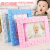 Haotao Photo Frame Lm7425 Floral 7-Inch Photo Frame (3 Colors) Children's Photo Frame and Picture Frame Fashion Home Ornament