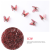 Nail Butterfly Ornament Trending Cute Girl Same Style Mixed Color Three-Dimensional Resin Nail Decorative Diamond