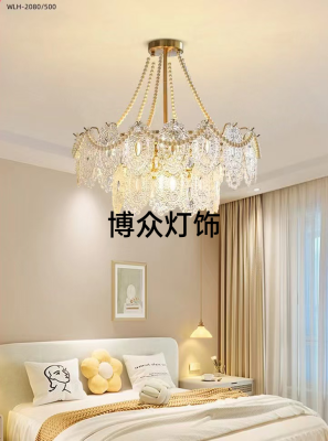 LED LED Light Luxury New Internet Hot Chandelier Living Room Dining Room Bedroom Daughter Princess Room Home Wholesale