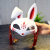 Bunny Mask Halloween Cute Female Bunny Full Face Cute Animal Party Rabbit Ears Headgear