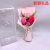 3 Soap Roses Korean Style Bouquet Pvc Box Packaging Valentine's Day Mother's Day Teacher's Day Small