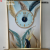 Crystal Porcelain Painting Entrance Painting Crystal Porcelain plus Clock Painting Nordic Light Luxury Abstract Decorative Painting Restaurant Wallpaper Craft Frame