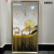 Crystal Film Painting plus Clock Decorative Painting Tempered Film Bright Film Photo Frame Living Room Bedroom Nordic Abstract Photo Frame Crafts