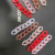 AB Color Plastic Chain Buckle Transparent Plating Colorful Acrylic Chain Plastic Buckle DIY Bag Chain Eyeglasses Chain