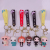 PVC Flexible Glue Cartoon Key Button Popular Chainsaw ABC Letter Legend Harry Potter Rainbow Bear Pendant