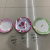 Factory Direct Sales Melamine Tableware Melamine Dish Plate Soup Plate Deep Plates Shallow Plate Color Wheel