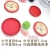 No. 12 Craft Cloth Cover Inkpad Stamp Pad Quick-Drying Stamp Pad Red round Large Quick-Drying Indonesian Financial Seal