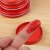 No. 12 Craft Cloth Cover Inkpad Stamp Pad Quick-Drying Stamp Pad Red round Large Quick-Drying Indonesian Financial Seal