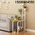 Multi-Layer Flower Stand Nordic Floor Flower Stand Living Room Sofa Side Table Iron Decoration Shelf Storage Rack Side Cabinet
