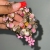 Hot Glue Flowers Stone Bracelet