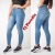 Pd08289# Foreign Trade European and American Style Jeans EBay Amazon Ripped High Waist Stretch Slim Fit Slit Bootcut Trousers Women