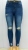   New Blue Gray American Wide eg Jeans Women's Big Pocket Straight High Waist Small Pear Shapes Mop Pants Women