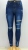Spring and Summer New American Hot Sale Cross-Border Stretch Ripped Jeans Skinny Pants 6248