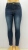   Denim Women's Pants Craft Foreign Trade High Quality Italian Series Slimming onger eg Mid-Waist Straight Jeans