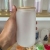 Sublimation Wholesale Mason Jar Special Glass Gradient Frosted Glass Straw Cup Cooling Color Changing Bamboo Cover Water Cup