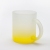 Thermal Transfer Gradient Glass Good-looking Ins Style Blank Sublimation Glass Beer Steins 11Oz Cup