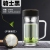 Glass Double-Layer Borosilicate with Handle Wholesale Water Cup with Lid High-Temperature Resistance Anti-Scald Tea Brewing Cup Opening Gift