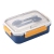 J35-LX-7053 Compartment Sealed Lunch Box Tape Spoon Fork Lunch Box Lunch Box with Hot Water Lunch Box