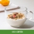 Glass Breakfast Cup Milk Cup with Handle Oatmeal Household Coffee Cup Creative Clear Water Cup Advertising Gift Cup