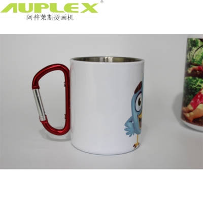 Enamelled Cup Sublimation White Stainless Steel Water Cup Heat Transfer Printing Gift Cup DIY Canteen Cup Stainless Steel Cup Manufacturer