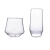 Glass Beer Coke Cup Nordic Style Prismatic Single-Wall Cup Borosilicate Household Coffee Milk Water Glass Cold Drink