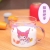 Glass Cartoon Printed Water Cup Borosilicate Cute Ins Style Girl Heart Microwave Oven Heated Cereal