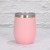 12Oz Double-Layer Vacuum 304 Egg Shell Cup Mini-Portable Insulation U-Cup Bra Creative Small Beer Steins Logo HTT